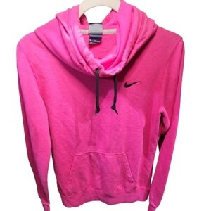 MEDIUM pink Nike pulllover Hoodie
